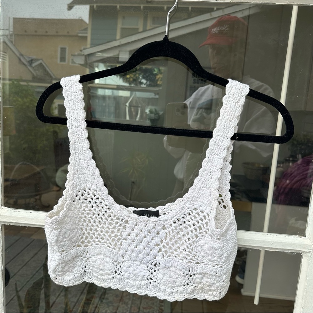 Magorelle Crochet Knit Bohemian Bra Top